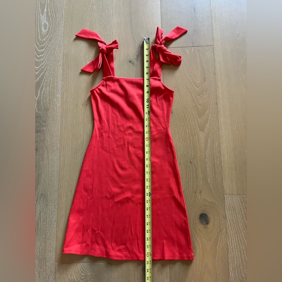 Sezane Red Mini Dress - Picture 4 of 6